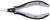 Knipex Electronics Pliers-Flat Wide Tips, ESD Handles 3442130ESD