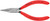 Knipex 37 21 125 Electronics Gripping Pliers-Flat Pointed Tips