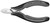 Knipex 77 02 115 ESD Electronics Diagonal Cutters-ESD Handles