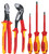 KNIPEX 5 Pc Automotive Pliers /Screwdriver Tool Set, 1000V 9K989820US