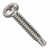 #7-19 x 3/4" Self-Drilling Screws, Phillips Pan Head, #2 Point BSD, 410 Stainless Steel, Full Thread, Hardened, Qty 1000