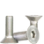 1/4"-20 x 3" Flat Head Socket Cap Screw, 316 Stainless Steel, Fully Threaded, Qty 100