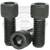 3/4"-10 x 3" Socket Head Cap Screws, Coarse, Alloy, 1936 Series Thermal Black Oxide, Partially Threaded, Qty 25