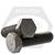 3/4"-16 x 7 1/2" Hex Cap Screws, Grade 5, Plain Finish, Partial Thread, Fine (UNF), Medium Carbon Steel, Made in USA, Qty 10