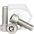 M16-2.00 x 20 mm Socket Head Cap Screws 18-8 Stainless Steel A2, Fully Threaded, Qty 25