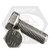 M12-1.75 x 160 mm Hex Cap Screws, Metric Class 8.8, Plain Finish, Full Thread, Coarse (UNC), Medium Carbon Steel, DIN 933, Qty 25