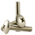 1/4"-20 x 3/4" Machine Screws, Slotted Truss Head, 18-8 Stainless Steel A2, Full Thread, Coarse (UNC), Qty 500