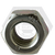 M8-1.00 DIN 985, Fine, Class 8 Nylon Insert Thin Locknuts Metric, Fine, Zinc Cr+3, Qty 100