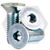 M24-3.00 x 240 mm Flat Head Socket Cap Screws, Metric Class 12.9, Zinc-Bake Cr+3, Partial Thread, Coarse (UNC), Alloy Steel, DIN 7991, Qty 5