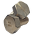 1"-8 x 3 1/4" 316 Stainless Steel B8M Heavy Hex Head Cap Screw, ASTM A193 Class 1, Partially Threaded, Qty 20
