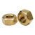 7/8"-9 Brass Heavy Hex Nut (Inch), Qty 15