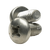 #8-32 x 1/2" Machine Screws, Phillips Flat Head, Type F, 410 Stainless Steel, Fully Threaded, Hardened, Qty 500