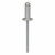 Ascmg 66-68 3/16 (.313-.500) Alum/Steel Zinc Countersunk Head Multi-Grip Type Blind Rivets, Qty 500