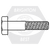 M14-2.00 x 50 mm, DIN 931, Coarse, Hex Cap Screws, Class 10.9, DIN 931, Coarse, Zinc Yellow Cr+6 Bake, Partially Threaded, Qty 200