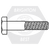 1/4"-20 x 1 3/4" Hex Bolts, A307 Grade A, Zinc Yellow Cr+6(Inch), Partially Threaded, Qty 1800