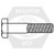 3/8"-16 x 3" Hex Bolts, A307 Grade A, Zinc Yellow Cr+6(Inch), Partially Threaded, Qty 500