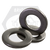M56, DIN 125A Flat Washer, 140 Hv, Plain Finish, Qty 15