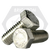 1"-8 x 13",6" Thd, Coarse, Hex Cap Screws, Coarse,, 18-8 Stainless Steel A2, Qty 5