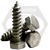 5/8"-5 x 18" Hex Lag Screw Low Carbon, Hot-Dipped Galvanized HDG, Qty 30