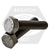 5/8"-11 x 2 3/4" Grade 5 Hex Tap Bolts Plain Finish, Medium Carbon Steel, Fully Threaded, Qty 10