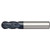 Alfa Tools HPSCB60672AL 3/16 x 3/16 4 Flute Single End Ball High Performance Altin Carbide Mill