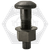 7/8"-9 x 4 1/2" A325 T.C. Bolt Plain With A563 Dh Hvy Hex Nut & Round F436 Washer, Qty 130