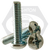 3/8"-16 x 1/2" Machine Screw Round Head Phillips/Slotted Combo Zinc Cr+3, Fully Threaded, Qty 1400