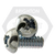 #8-32 x 4" Machine Screw Round Head Philips Zinc Cr+3, Fully Threaded, Qty 1200
