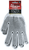 S Poly/Cotton Knitted Natural Color W/ Pvc Dots Proferred Industrial Gloves, Qty 12
