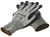 XXL Cut Level 3_Black Pu / Gray Hppe Liner Proferred Cut Resistant Gloves, Qty 6
