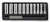 11 pc 6 Point Standard Metric Proferred 1/4" Drive Standard Metric Socket Set, Qty 1