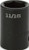 24 mm Deep 12 Point 1/2" Drive Metric Socket, Qty 1