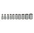 1/2" Drive 19 Piece SAE (Wrt 422) USA Socket Master Set, Qty 1