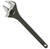 18" Chrome Finish Proferred Standard Adjustable Wrench , Chrome Finish, Qty 1