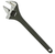 8" Chrome Finish Proferred Standard Adjustable Wrench , Chrome Finish, Qty 1