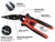 8" (7 In 1 Angle Nose) Proferred All Purpose 7 In 1 Angle Nose Pliers, Qty 1
