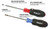 No. 2 (Phillips) x 8" Black Tpv Handle Proferred Acetate Cushion Grip Screwdriver, Qty 1