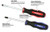 5/16" (Slotted) x 8" Red Pp & Black Tpv Handle Proferred Go-Thru Screwdriver, Qty 1