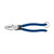 Klein Tools D213-9NETT Pliers, High-Leverage Side Cutters, Tether Ring