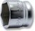 Ko-ken 3400AZ-13/16 3/8" Square Drive 6-Point SAE Z-Series Socket in 13/16"