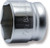 Ko-ken 3400AZ-7/8 3/8" Square Drive 6-Point SAE Z-Series Socket in 7/8"