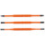 Klein Tools 13157 Screwdriver Blades, Insulated Double-End, 3-Pack