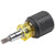 Klein Tools 32561 Multi-Bit Screwdriver / Nut Driver, 6-in-1, Stubby, Ph, Sl Bits