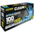 Clean-Fit Disposable Nitrile Gloves, Powder-Free, XXL, 5 MIL, Cobalt (Blue)