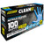 Ironclad Clean-Fit Disposable Nitrile Gloves, Powder-Free, Large L, 5 MIL, Cobalt (Blue), 1 Pack (100 pcs)