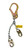 Frontline PSSW2R-US Frontline PSSW2R-US Patriot Positioning Chain with Swiveling Hook - Made in USA
