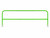 Frontline GUS10-FXDGRN Frontline Guardrail System for Concrete or Steel Substrates