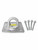 Frontline COP02-10K-CAL Concrete and Steel 10k Lbs HDG Reusable Anchor Plate - CAL-OSHA