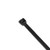 CP-8-40-B Intermediate Cable Ties (40 lb Hold), Black (1,000 Pack)