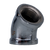 Midland Metal 45184LFCP 45 deg Elbow, 3/4 in FIP x 3/4 in FIP, Bronze, Chrome-Plated